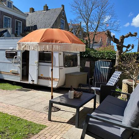 Caravan Stadstuin Goedereede Let Op De Badkamer Moet Met Andere Gasten Gedeeld Worden ภายนอก รูปภาพ